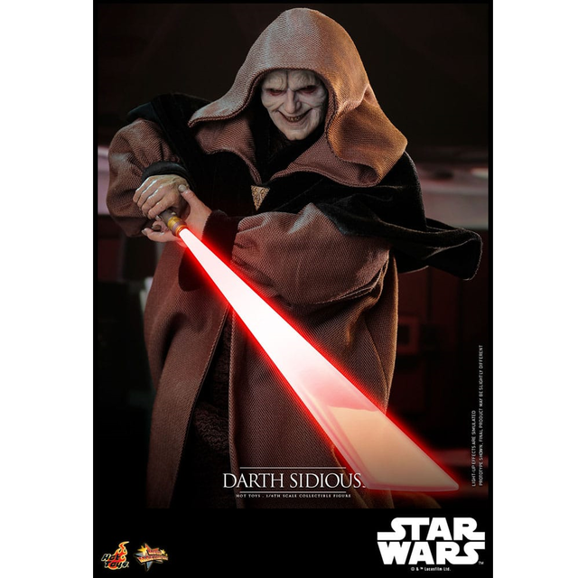 Star Wars Movie Masterpiece Action Figure 1/6 Darth Sidious 29cm