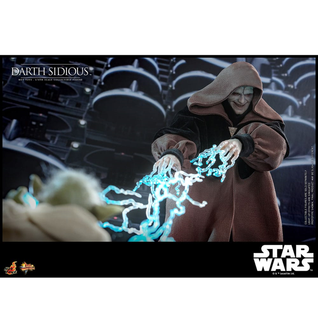 Star Wars Movie Masterpiece Action Figure 1/6 Darth Sidious 29cm