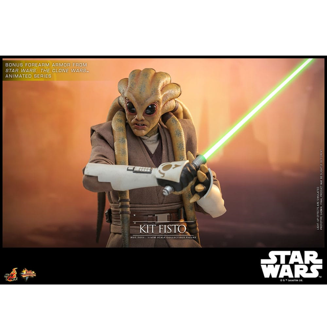 Star Wars Movie Masterpiece Action Figure 1/6 Kit Fisto 32cm