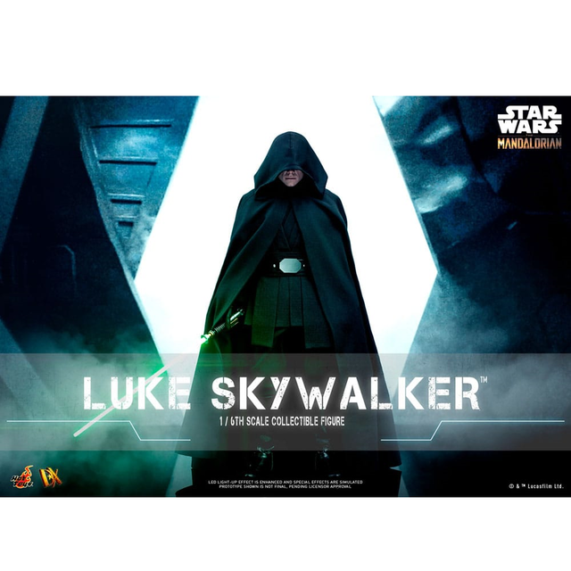 Star Wars: The Mandalorian Action Figure 1/6 Luke Skywalker Deluxe Version 30cm