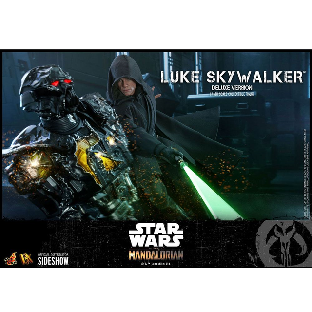 Star Wars: The Mandalorian Action Figure 1/6 Luke Skywalker Deluxe Version 30cm