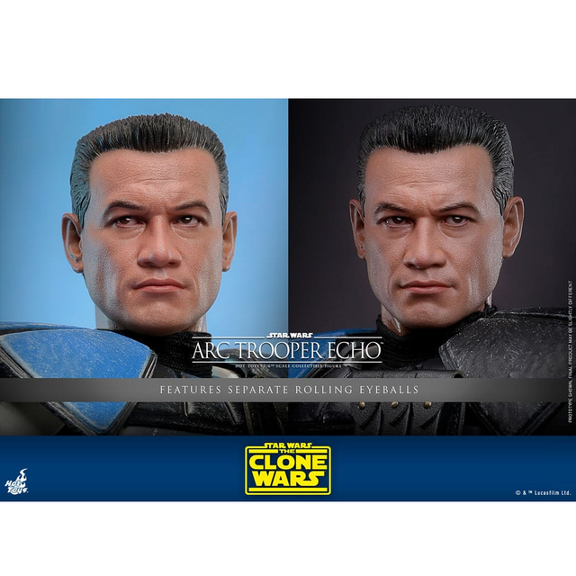 Star Wars: The Clone Wars Action Figure 1/6 Arc Trooper Echo 30cm