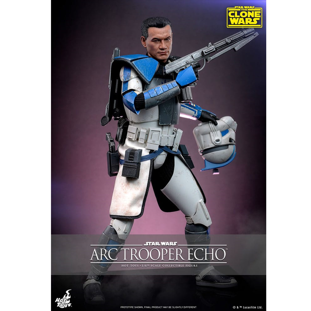 Star Wars: The Clone Wars Action Figure 1/6 Arc Trooper Echo 30cm