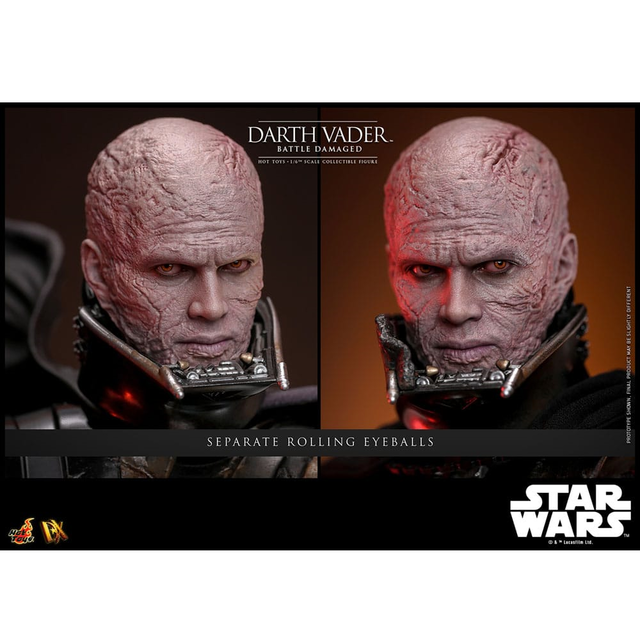 Star Wars Action Figure 1/6 Darth Vader (Battle Damaged) 35cm