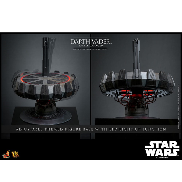 Star Wars Action Figure 1/6 Darth Vader (Battle Damaged) 35cm