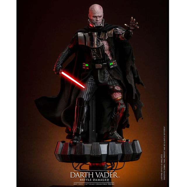Star Wars Action Figure 1/6 Darth Vader (Battle Damaged) 35cm