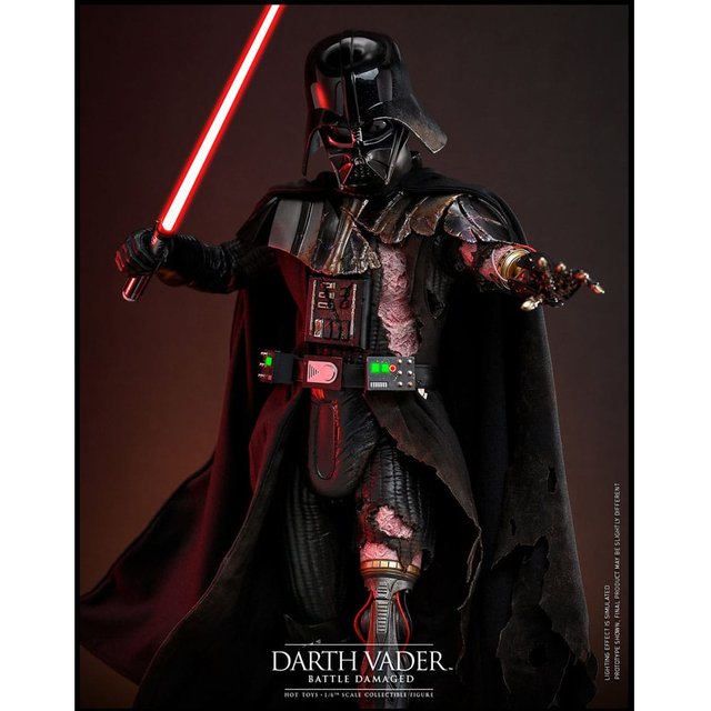 Star Wars Action Figure 1/6 Darth Vader (Battle Damaged) 35cm