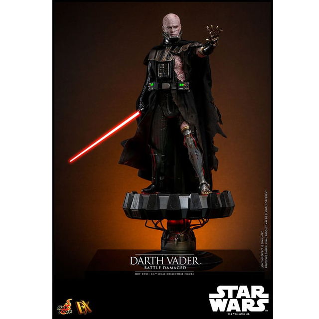 Star Wars Action Figure 1/6 Darth Vader (Battle Damaged) 35cm