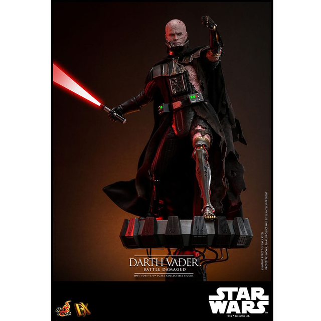 Star Wars Action Figure 1/6 Darth Vader (Battle Damaged) 35cm