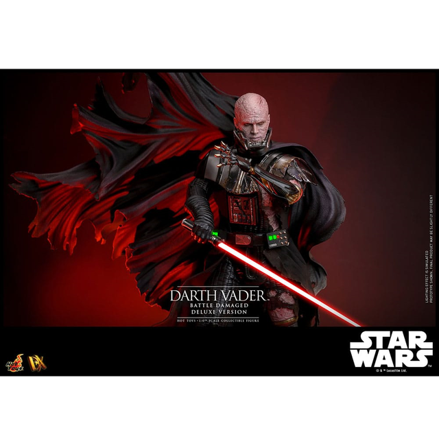 Star Wars Action Figure 1/6 Darth Vader (Battle Damaged) Deluxe Version 35cm Star Wars Action Figure 1/6 Darth Vader (Battle Damaged) Deluxe Version 35cm