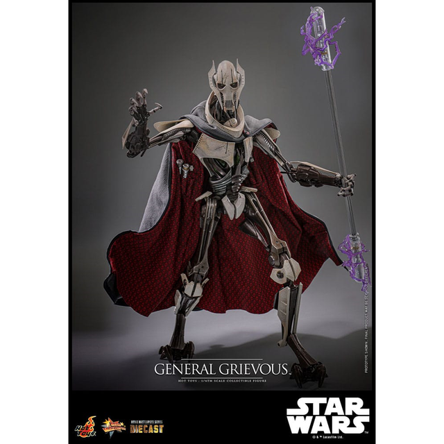 Star Wars Movie Masterpiece Diecast Action Figure 1/6 General Grievous 42cm