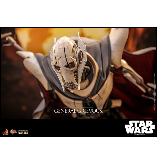 Star Wars Movie Masterpiece Diecast Action Figure 1/6 General Grievous 42cm