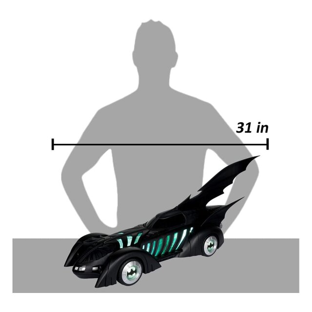 Batman Forever DC Multiverse  Alfred Pennyworth & Batmobile (Gold Label) 79cm Batman Forever DC Multiverse  Alfred Pennyworth & Batmobile (Gold Label) 79cm