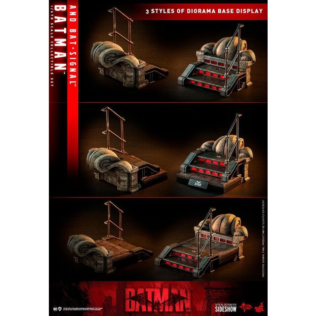 The Batman Movie Masterpiece Action Figure 1/6 Batman Deluxe with Bat-Signal 31cm The Batman Movie Masterpiece Action Figure 1/6 Batman Deluxe with Bat-Signal 31cm