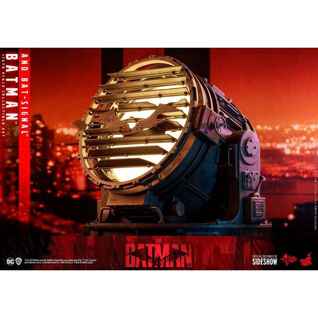 The Batman Movie Masterpiece Action Figure 1/6 Batman Deluxe with Bat-Signal 31cm The Batman Movie Masterpiece Action Figure 1/6 Batman Deluxe with Bat-Signal 31cm