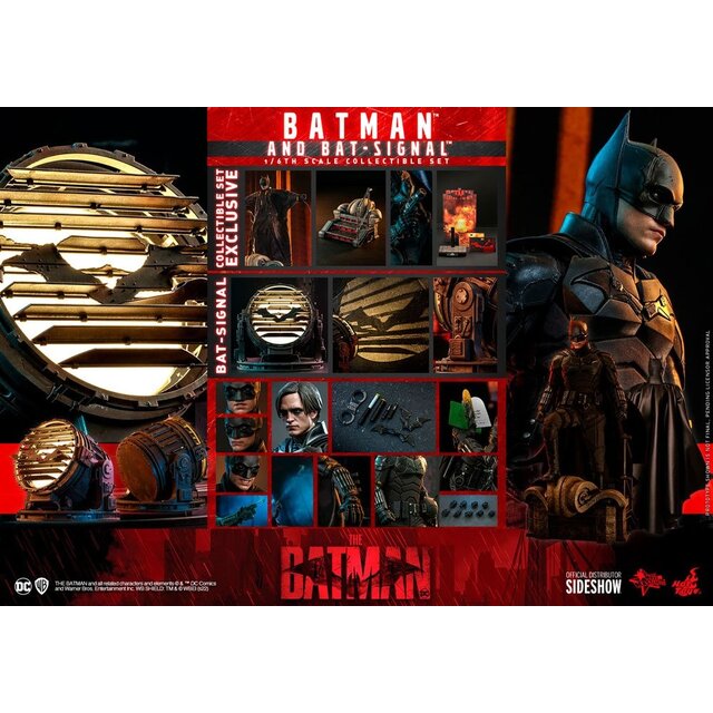 The Batman Movie Masterpiece Action Figure 1/6 Batman Deluxe with Bat-Signal 31cm The Batman Movie Masterpiece Action Figure 1/6 Batman Deluxe with Bat-Signal 31cm