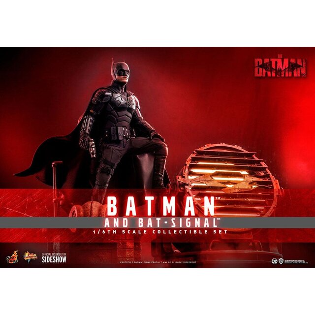 The Batman Movie Masterpiece Action Figure 1/6 Batman Deluxe with Bat-Signal 31cm The Batman Movie Masterpiece Action Figure 1/6 Batman Deluxe with Bat-Signal 31cm