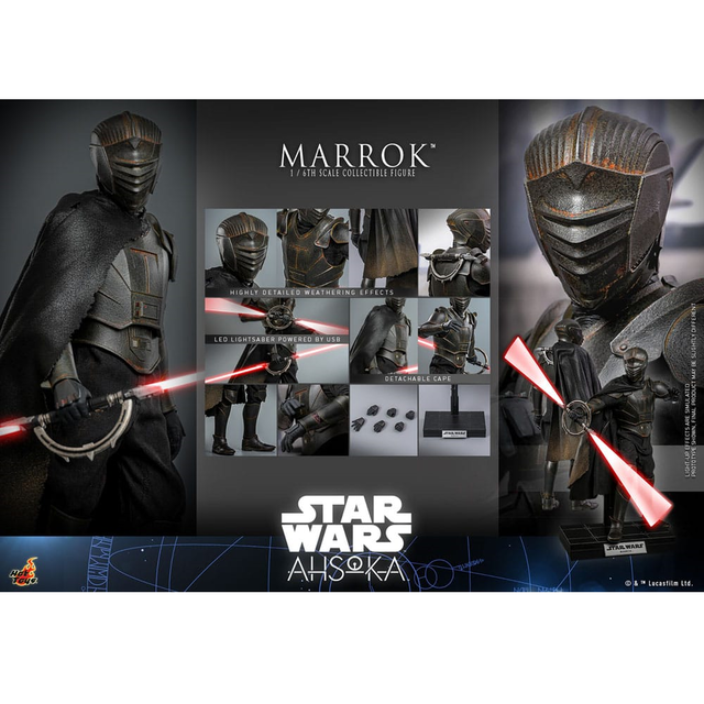 Star Wars: Ahsoka Action Figure 1/6 Marrok 31cm