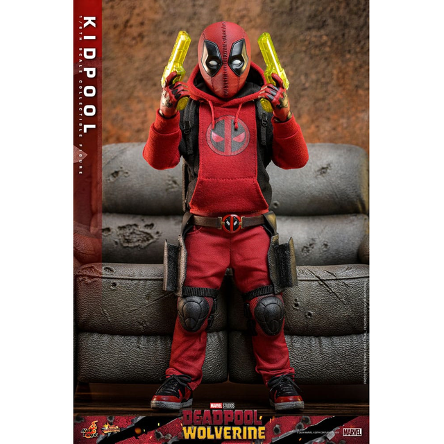 Deadpool & Wolverine Movie Masterpiece Action Figure 1/6 Kidpool 22cm