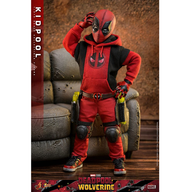 Deadpool & Wolverine Movie Masterpiece Action Figure 1/6 Kidpool 22cm