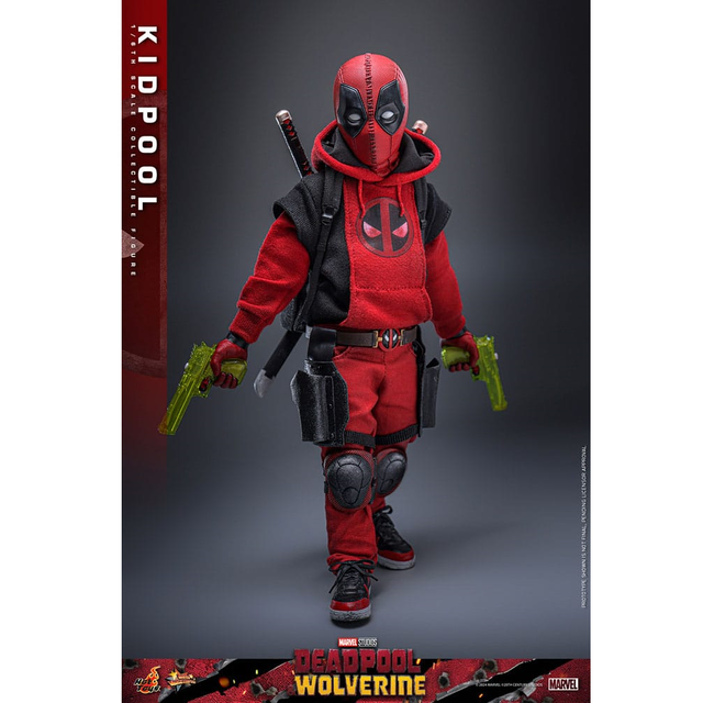 Deadpool & Wolverine Movie Masterpiece Action Figure 1/6 Kidpool 22cm