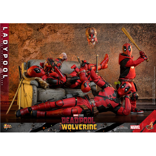 Deadpool & Wolverine Movie Masterpiece Action Figure 1/6 Ladypool 30cm Deadpool & Wolverine Movie Masterpiece Action Figure 1/6 Ladypool 30cm