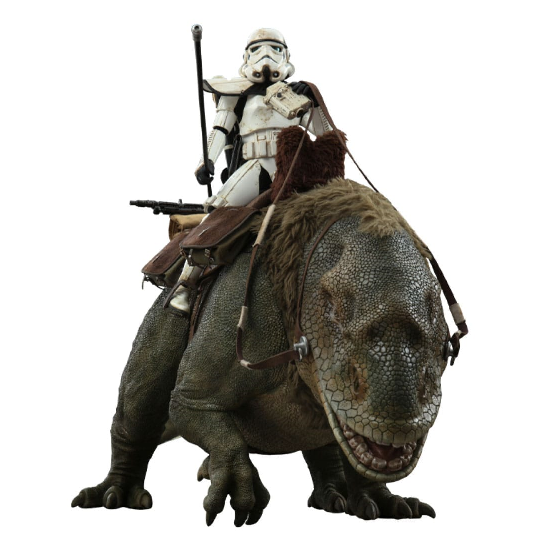 Hot Toys Star Wars Sandtrooper Sergeant & Dewback afbeelding