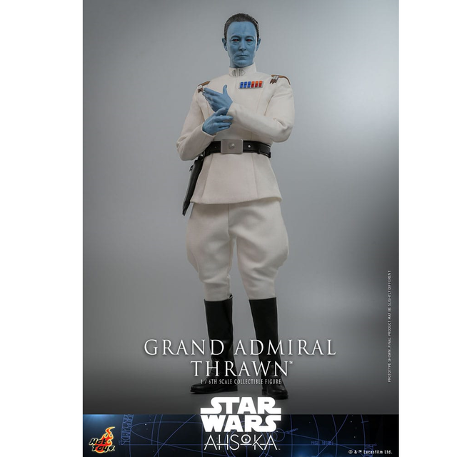 Star Wars: Ahsoka Action Figure 1/6 Grand Admiral Thrawn 32cm