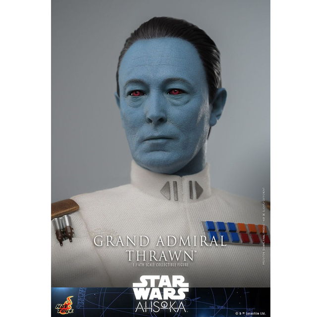Star Wars: Ahsoka Action Figure 1/6 Grand Admiral Thrawn 32cm