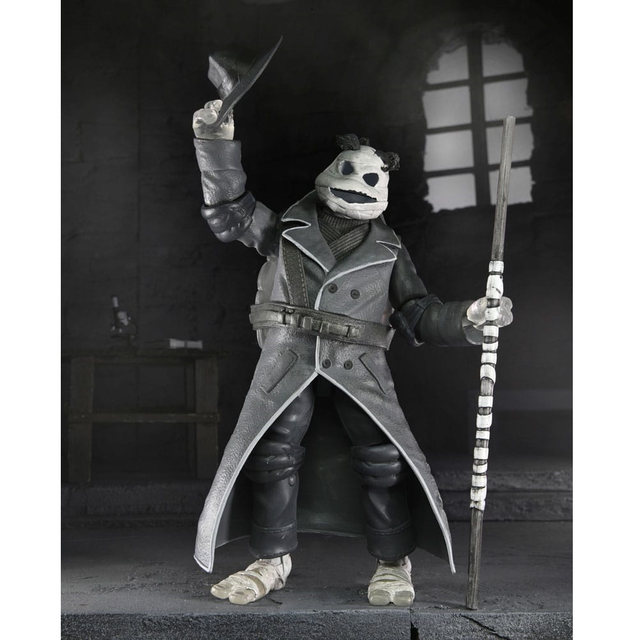 Universal Monsters x Teenage Mutant Ninja Turtles Action Figures 4-Pack Turtles Black & White 18cm