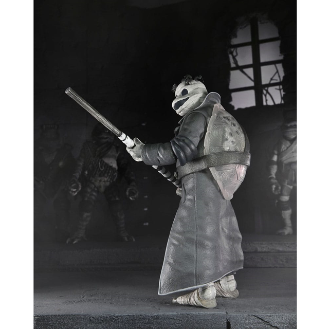 Universal Monsters x Teenage Mutant Ninja Turtles Action Figures 4-Pack Turtles Black & White 18cm