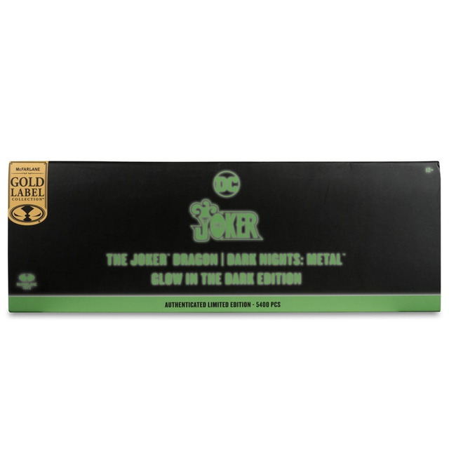 DC Multiverse Action Figure The Joker Dragon Glow in the Dark Edition (Gold Label) 25cm