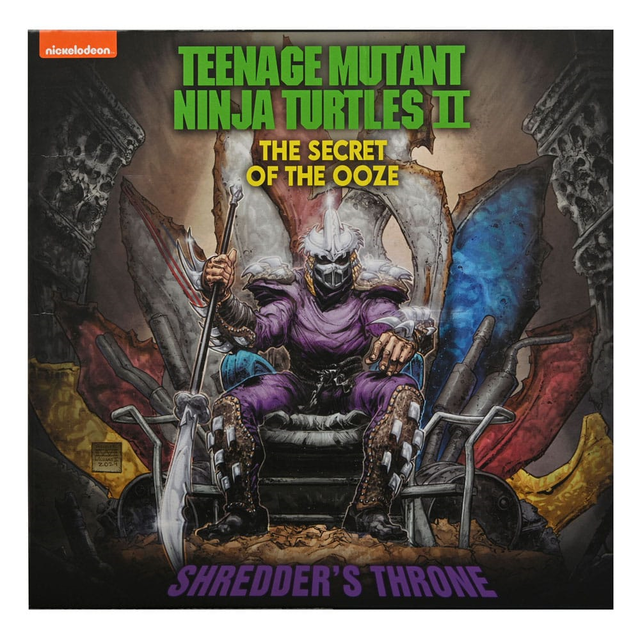 Teenage Mutant Ninja Turtles 2: Secret of the Ooze Diorama Shredder's Throne 27cm