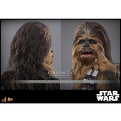 Star Wars Episode V Movie Masterpiece Action Figure 1/6 Chewbacca with Disassembled C-3PO 36cm