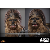 Star Wars Episode V Movie Masterpiece Action Figure 1/6 Chewbacca with Disassembled C-3PO 36cm