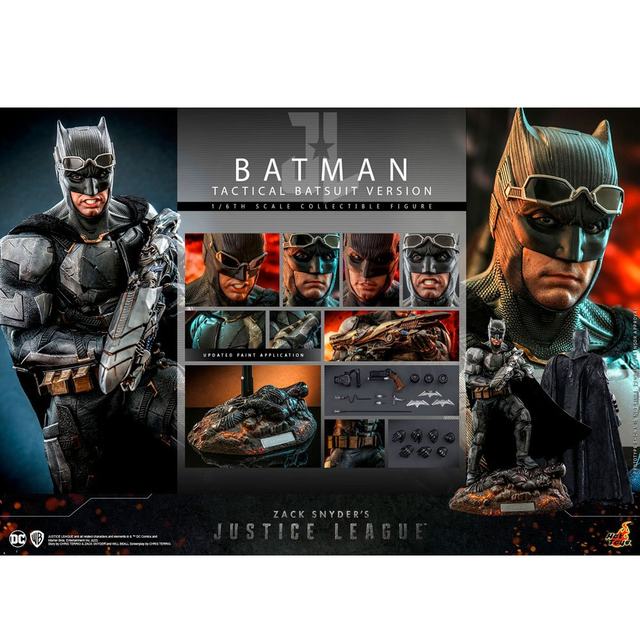 Zack Snyder`s Justice League Action Figure 1/6 Batman (Tactical Batsuit Version) 33cm Zack Snyder`s Justice League Action Figure 1/6 Batman (Tactical Batsuit Version) 33cm