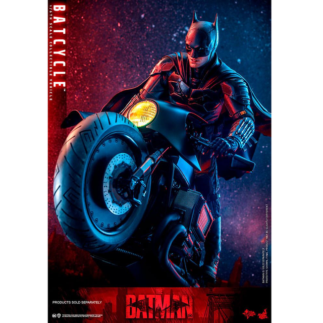 The Batman Movie Masterpiece Vehicle 1/6 Batcycle 42cm