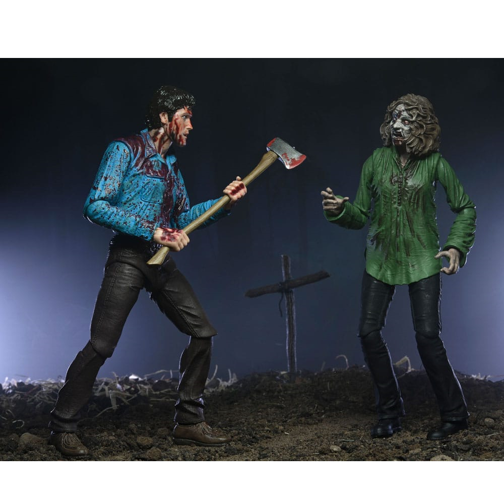 NECA Evil Dead Bloody Ash & Cheryl Williams afbeelding
