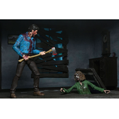 Evil Dead Ultimate Action Figure 2-Pack Bloody Ash & Cheryl Williams 18 cm