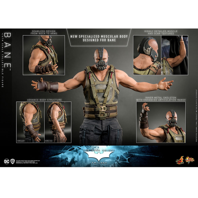The Dark Knight Trilogy Movie Masterpiece Action Figure 1/6 Bane 31 cm The Dark Knight Trilogy Movie Masterpiece Action Figure 1/6 Bane 31 cm