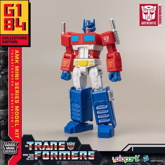 Transformers: Generation One AMK Mini Series Plastic Model Kit Optimus Prime 12cm