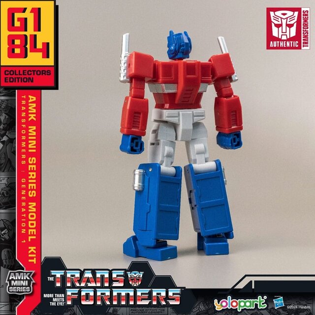 Transformers: Generation One AMK Mini Series Plastic Model Kit Optimus Prime 12cm
