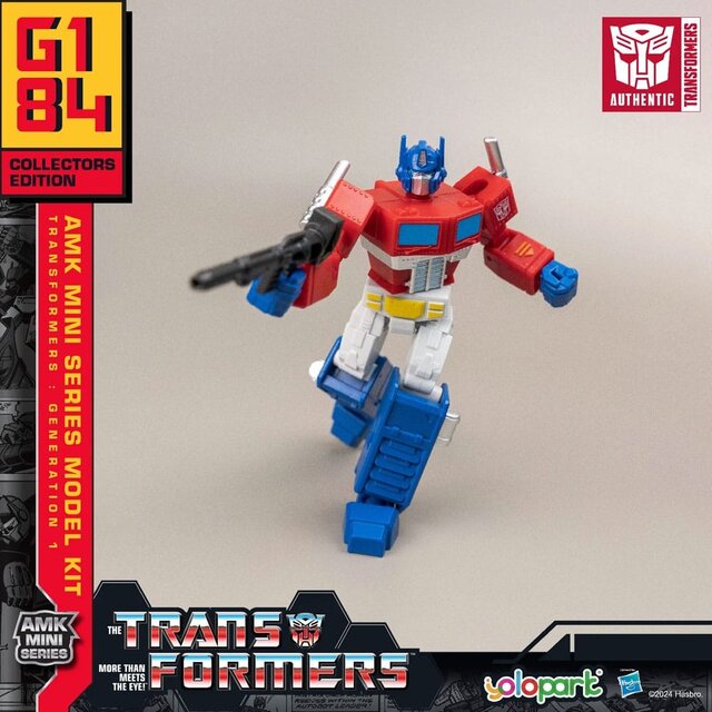 Transformers: Generation One AMK Mini Series Plastic Model Kit Optimus Prime 12cm
