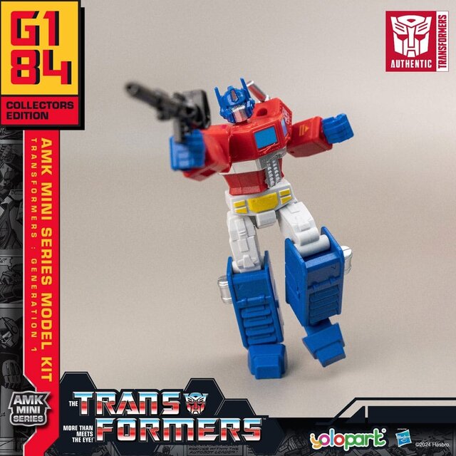 Transformers: Generation One AMK Mini Series Plastic Model Kit Optimus Prime 12cm