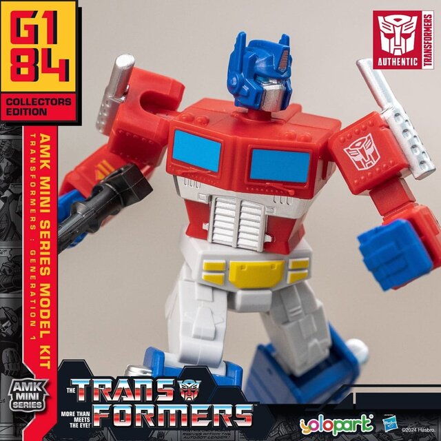 Transformers: Generation One AMK Mini Series Plastic Model Kit Optimus Prime 12cm