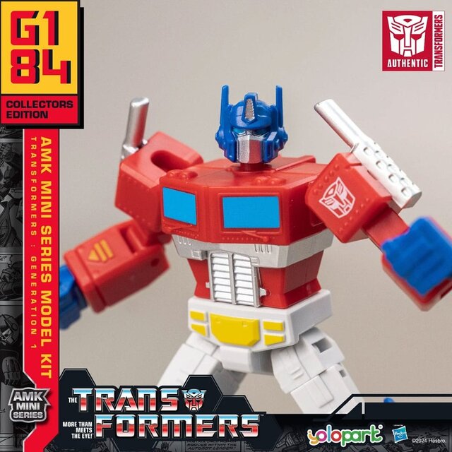 Transformers: Generation One AMK Mini Series Plastic Model Kit Optimus Prime 12cm