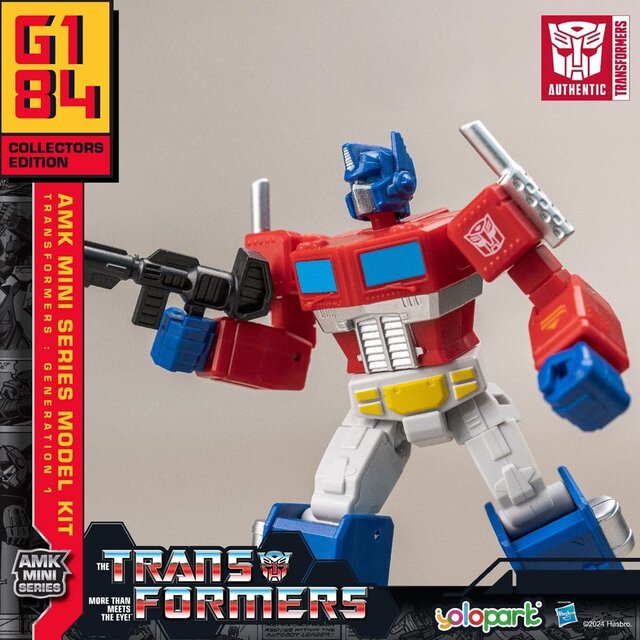 Transformers: Generation One AMK Mini Series Plastic Model Kit Optimus Prime 12cm