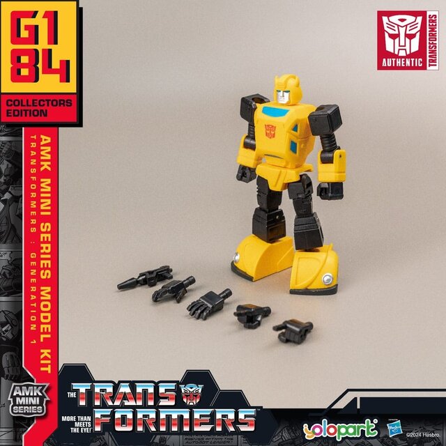 Transformers: Generation One AMK Mini Series Plastic Model Kit Bumblebee 10cm
