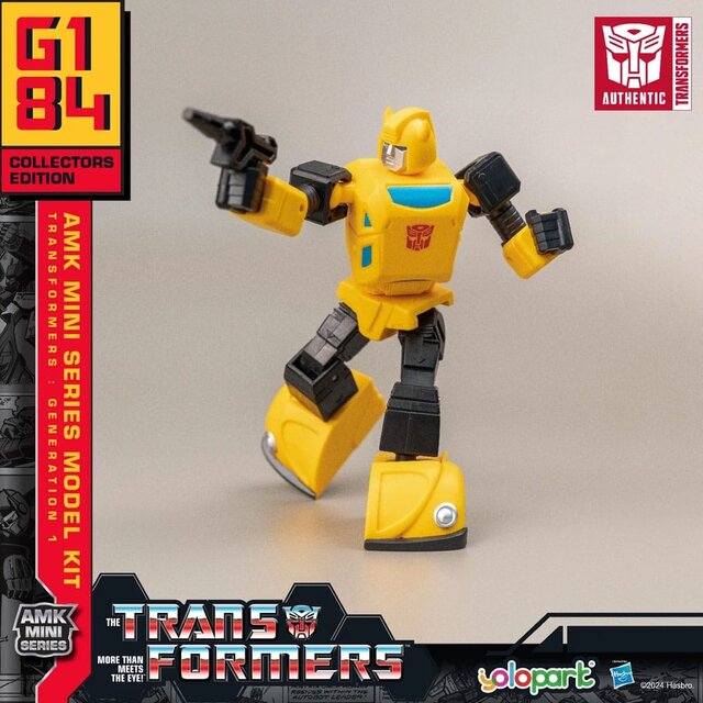 Transformers: Generation One AMK Mini Series Plastic Model Kit Bumblebee 10cm