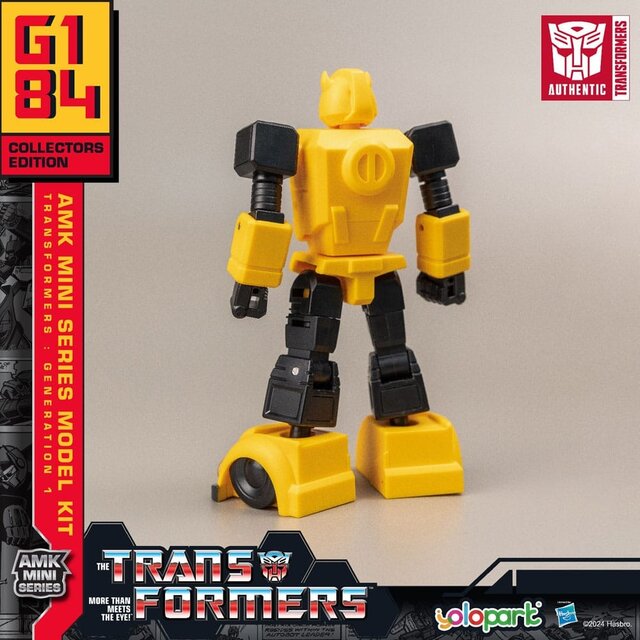 Transformers: Generation One AMK Mini Series Plastic Model Kit Bumblebee 10cm
